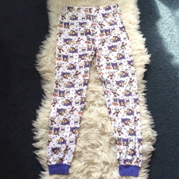 Cartoon 9s Vintage Rugrats Pajama Pants 